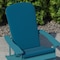 Flash Furniture 2PK Teal High Back Adirondack Chair Cushions JJ-CSN14501-TL-2-GG - alternate 10